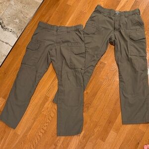 First Tactical bundle: 2 Men's V2 Tactical Pants size 34x30 color:Ranger Green